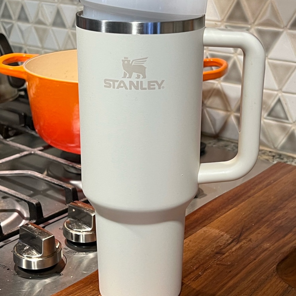 Stanley Cream Travel Mug - 40 oz